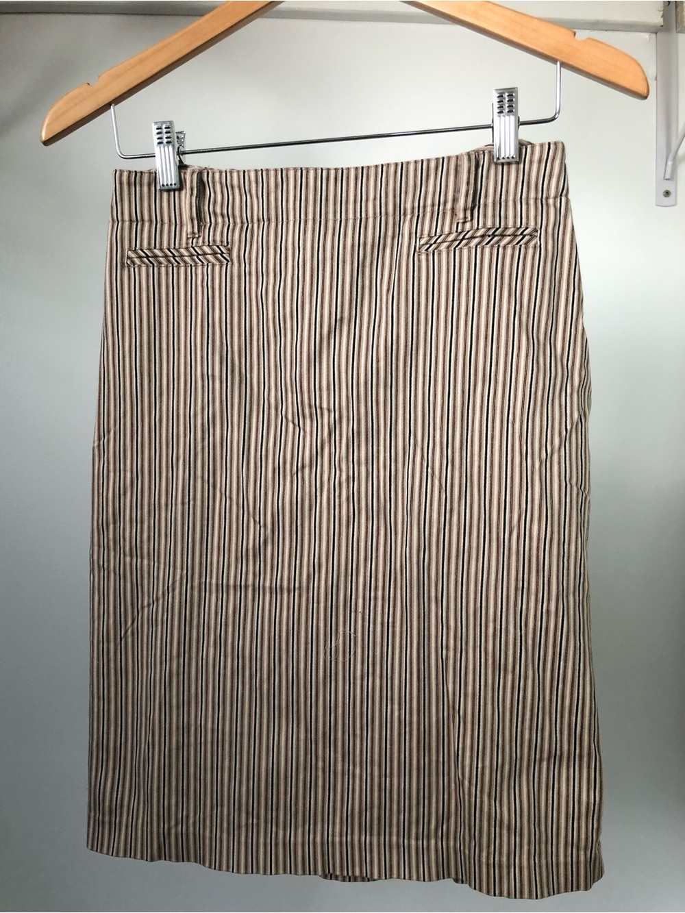 90s Y2K Jessica Petites Pinstripe Pencil Skirt Size 4P